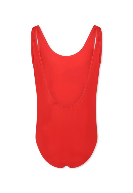 25SS [키즈] 모스키노 원피스 수영복 HDL013 LKA00 50109 RED - MOSCHINO