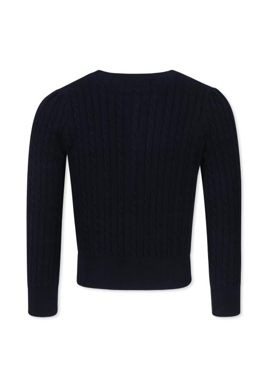 25FW [키즈] 랄프 로렌 가디건 543047011 HUNTER NAVY BLUE - RALPH LAUREN