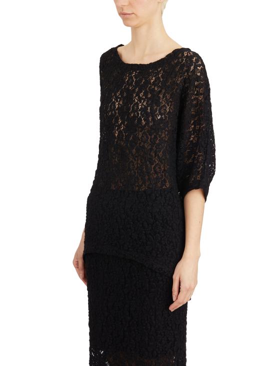 25SS 노스트라싼티시마 스웨터 L5SWOMM151 Black - NOSTRASANTISSIMA