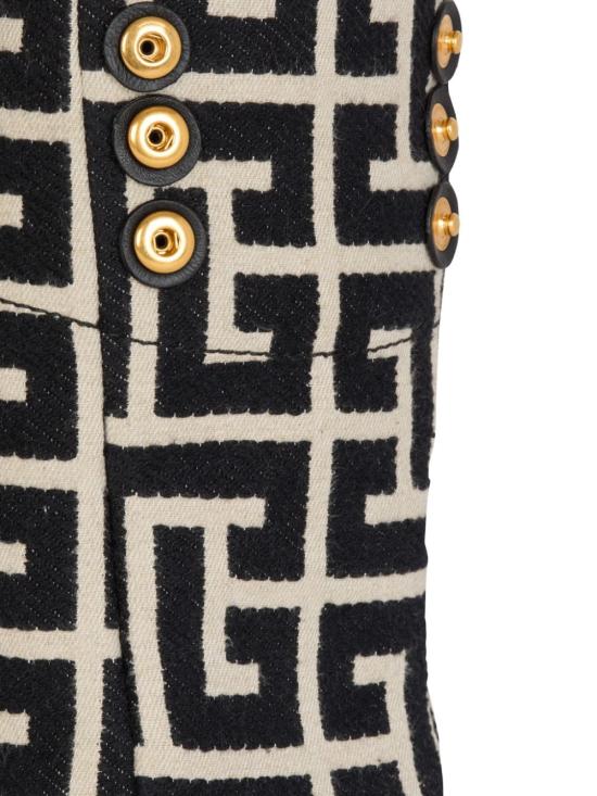 25SS 발망 토트백 EN1FD871TJXNGFE BLACK - BALMAIN