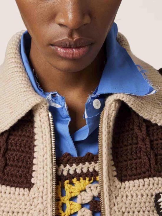  미우미우 셔츠 MK1899SOOO10RGF0237 Light Purple - MIU MIU