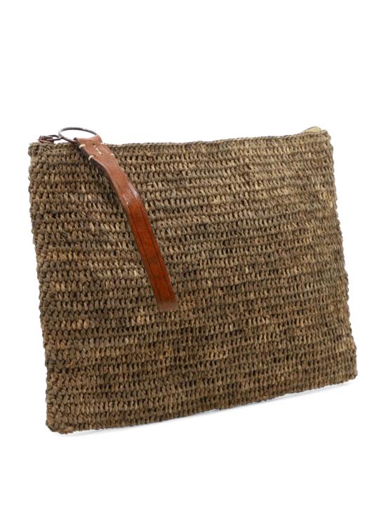 25SS 이벨리브 클러치/파우치 AMPYDARK TEA Brown - IBELIV