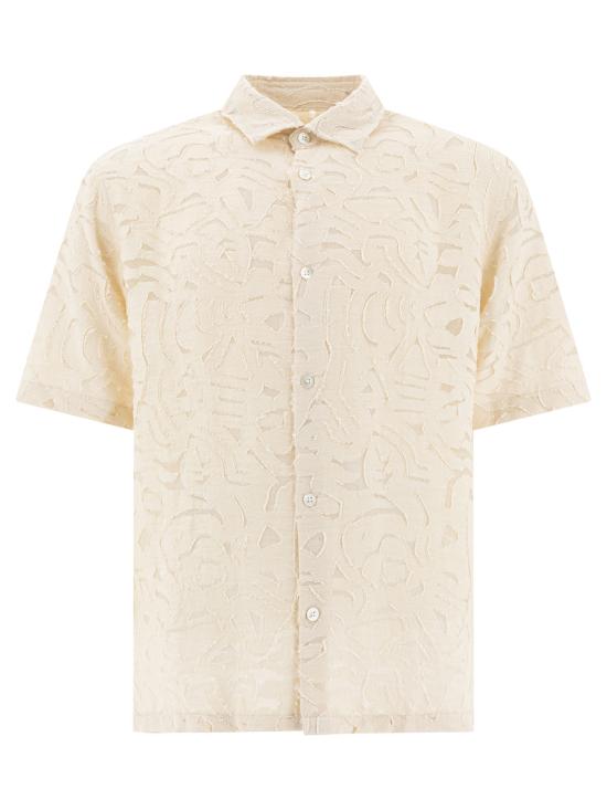 26SS 엔엔07 반팔 셔츠 2525025734FREDDY SS NO PKT 5025IVORY White