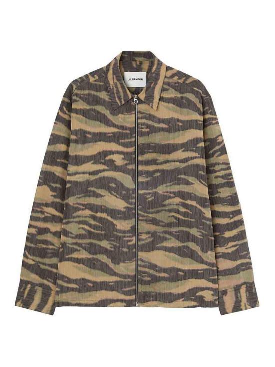 25SS 질샌더 긴팔 셔츠 J22DL0301J70187962 Green