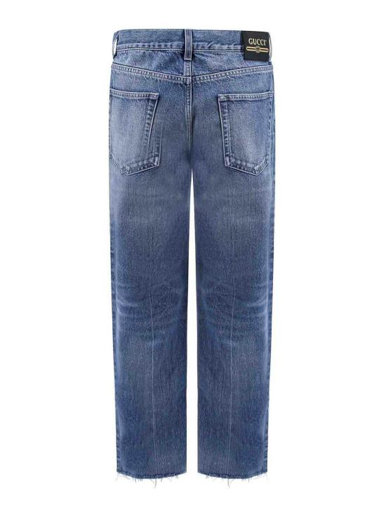  구찌 워시 아웃 진 749110XDCJK4447 Blue - GUCCI