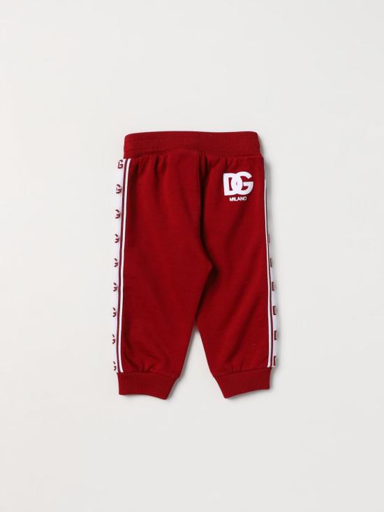  [키즈] 돌체앤가바나 쇼츠/버뮤다 L1JPIIG7KK5 R0910 Burgundy - DOLCE & GABBANA