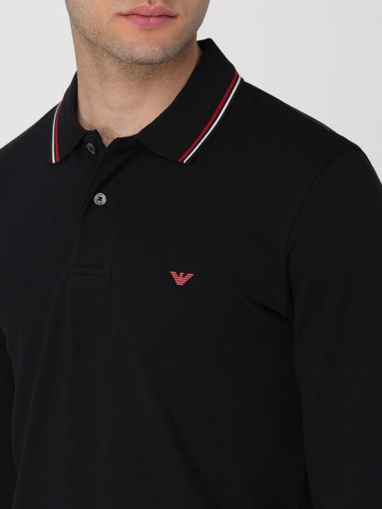  엠포리오 아르마니 긴팔 티셔츠 8N1FB51JPTZ 0999 Black - EMPORIO ARMANI