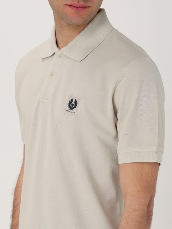 25SS 벨스타프 폴로 티셔츠 101516 Stone Beige Dove Grey - BELSTAFF