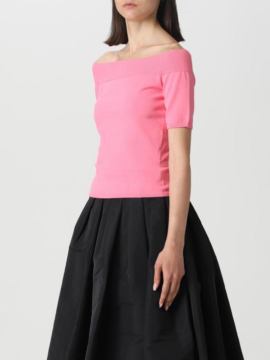  알렉산더 맥퀸 반팔 티셔츠 669510Q1AV4 5100 Pink - ALEXANDER MCQUEEN