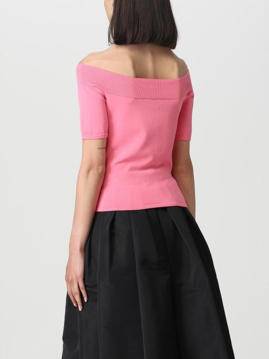  알렉산더 맥퀸 반팔 티셔츠 669510Q1AV4 5100 Pink - ALEXANDER MCQUEEN