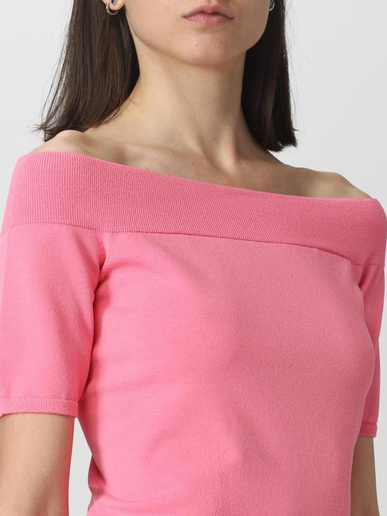  알렉산더 맥퀸 반팔 티셔츠 669510Q1AV4 5100 Pink - ALEXANDER MCQUEEN