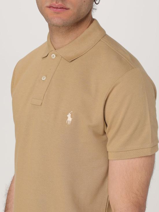 25FW 폴로 랄프로렌 폴로 티셔츠 710536856 379 Coffee - POLO RALPH LAUREN