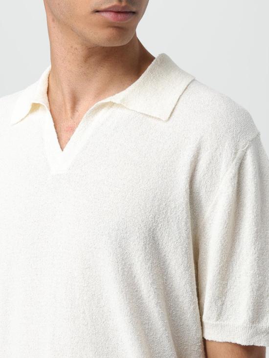 25FW 드루모어 폴로 티셔츠 D9SP146 101 White - DRUMOHR