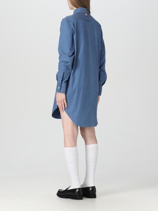  톰브라운 롱 원피스 FDSE33AF0351 440 Blue - THOM BROWNE