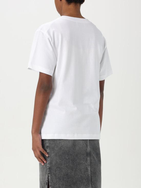 25SS 모스키노 반팔 티셔츠 07113229 7001 White - MOSCHINO