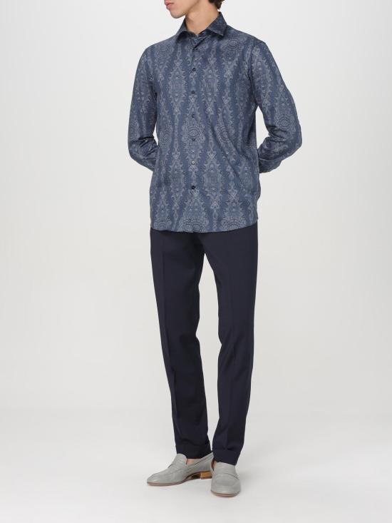 25SS 에트로 긴팔 셔츠 MRIB000199SP5A9 X0883 Blue - ETRO