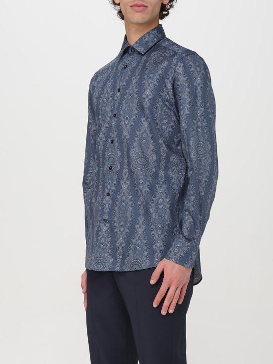 25SS 에트로 긴팔 셔츠 MRIB000199SP5A9 X0883 Blue - ETRO