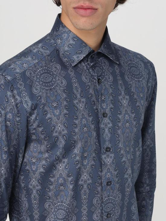 25SS 에트로 긴팔 셔츠 MRIB000199SP5A9 X0883 Blue - ETRO