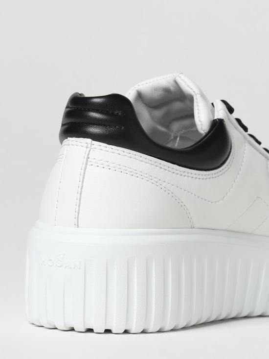 25FW 호간 H-스트라이프 스니커즈 HXW6450FC60LE9 0001 White - HOGAN