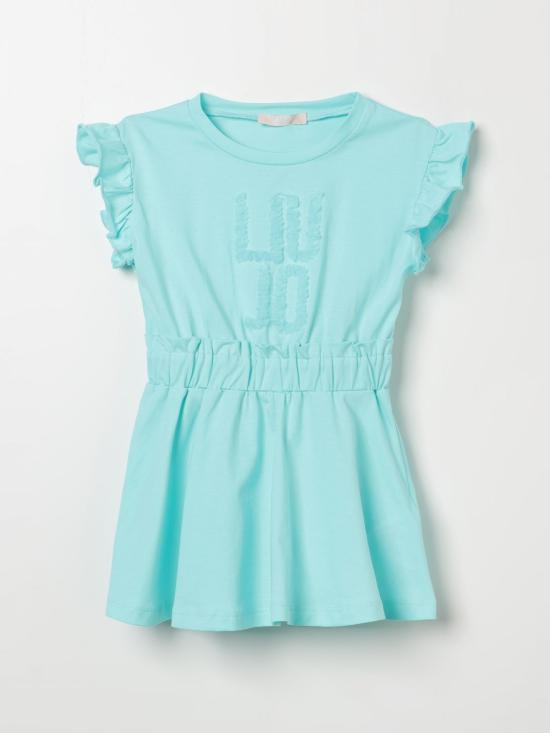 24SS [키즈] 리우조 원피스 KA4090J5003 35313 Turquoise - LIU JO