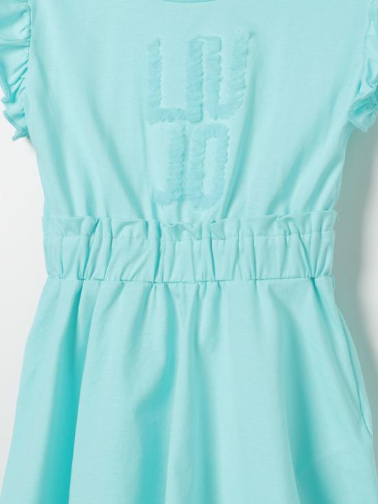 24SS [키즈] 리우조 원피스 KA4090J5003 35313 Turquoise - LIU JO
