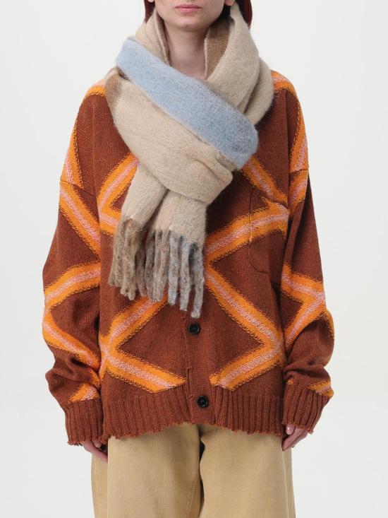 24FW 마르니 머플러/스카프 SCMC0103A0UAW017 JQW60 Brown - MARNI