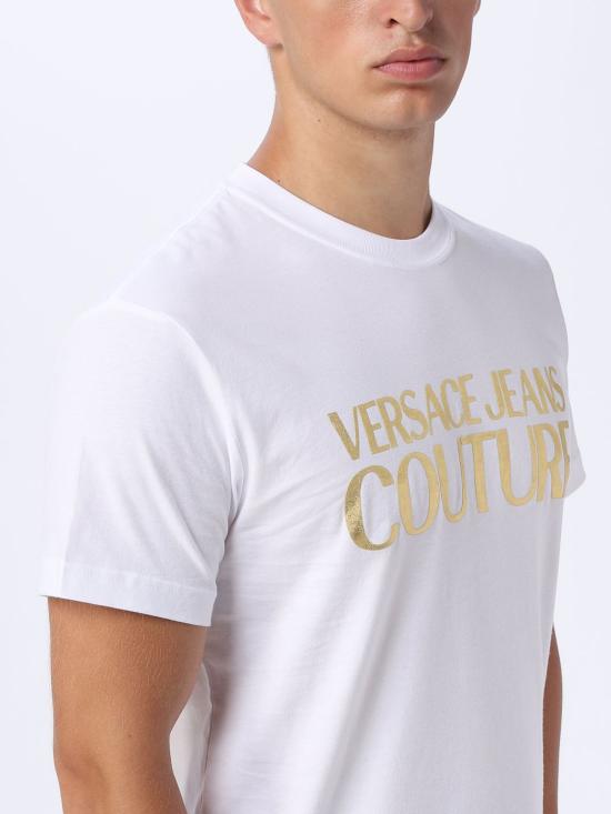  베르사체 반팔 티셔츠 75GAHT01CJ00T G03 White - VERSACE