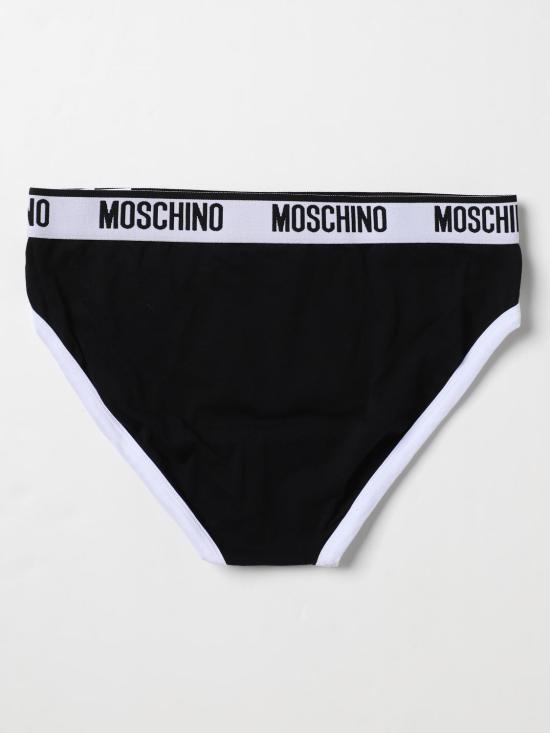  모스키노 팬티 13274427 1555 Black - MOSCHINO
