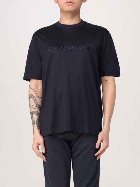 25SS 엠포리오 아르마니 반팔 티셔츠 EM001070AF13747 UB118 Blue