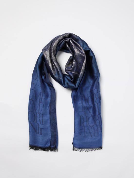 24FW 엠포리오 아르마니 머플러/스카프 6352744F318 33134 Blue - EMPORIO ARMANI