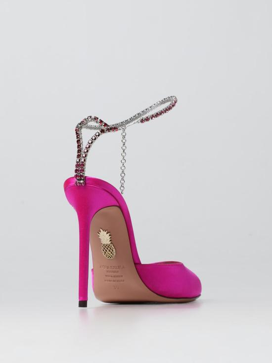  아쿠아주라 뮬/슬리퍼 ICEHIGP0SAT EXO Fuchsia - AQUAZZURA