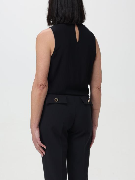 25FW 파트리지아페페 민소매 티셔츠 8C0686A8I1 K103 Black - PATRIZIA PEPE