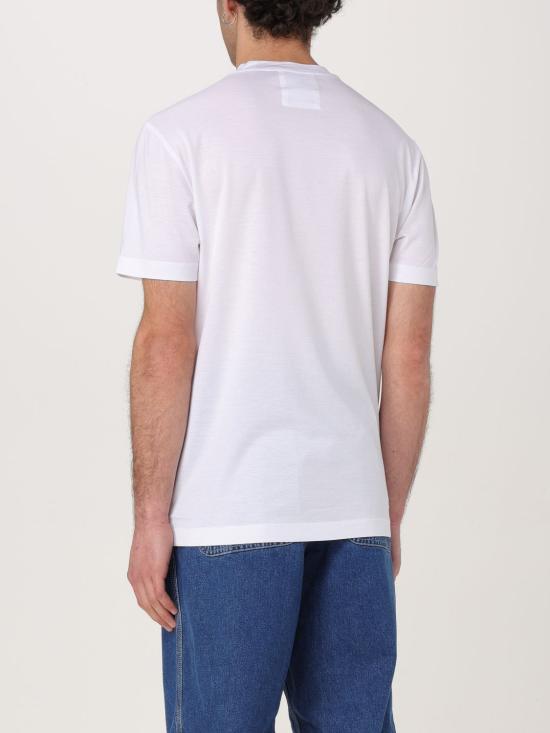 25FW 엠포리오 아르마니 반팔 티셔츠 8N1TD81JUVZ 0100 White - EMPORIO ARMANI