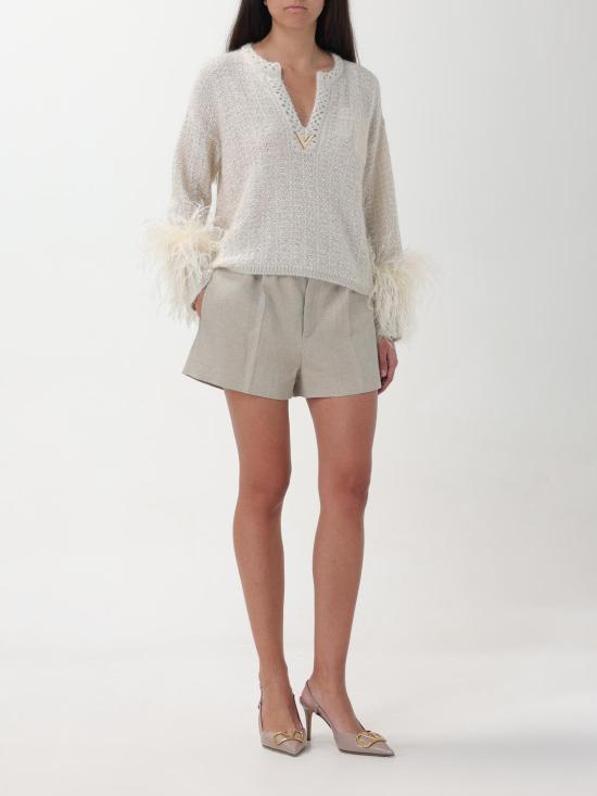  발렌티노 가라바니 숏팬츠 4B0RDD558HK YV4 Beige - VALENTINO GARAVANI