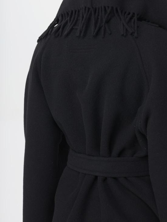  발렌시아가 코트 772968TPU04 1000 Black - BALENCIAGA