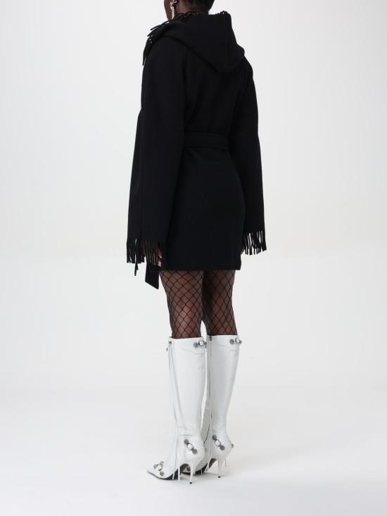  발렌시아가 코트 772968TPU04 1000 Black - BALENCIAGA