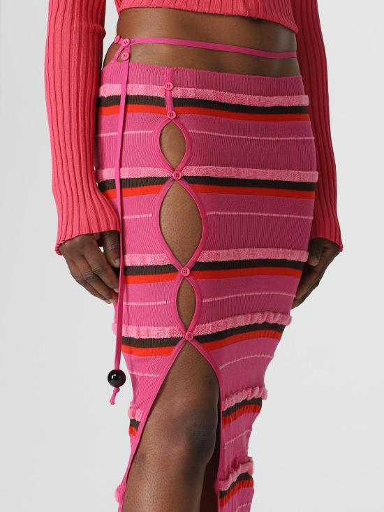  자크뮈스 스커트 23E231KN1292282 450 Pink - JACQUEMUS