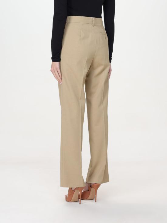  스포트막스 스트레이트 팬츠 2412131132600 004 Beige - SPORTMAX