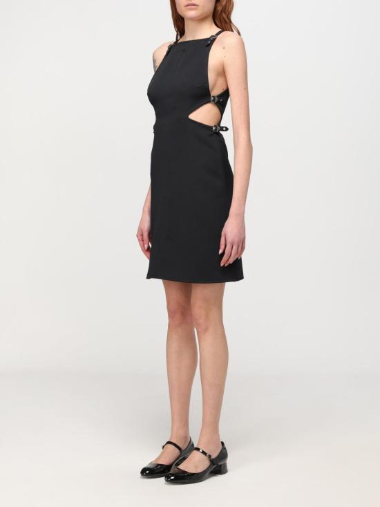  쿠레쥬 롱 원피스 124CRO369PL0007 9999 Black - COURREGES