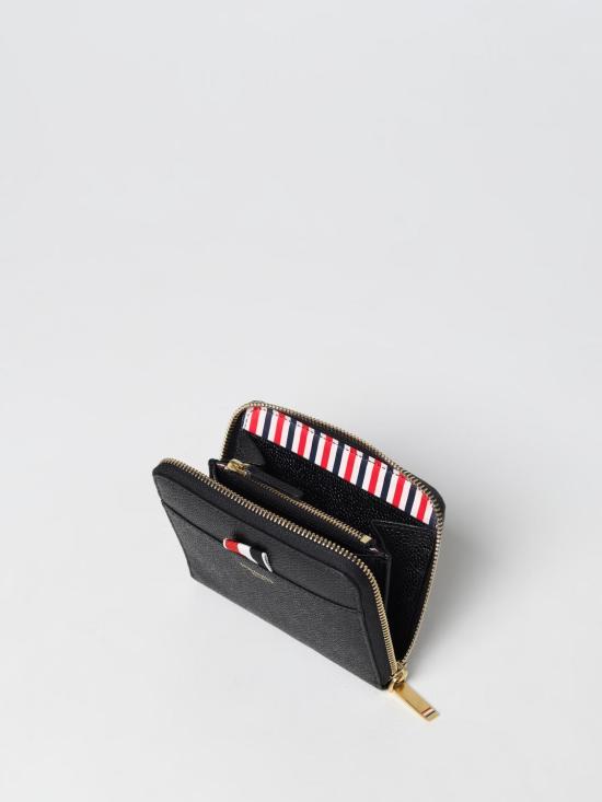  톰브라운 지갑 FAW013A00198 001 Black - THOM BROWNE