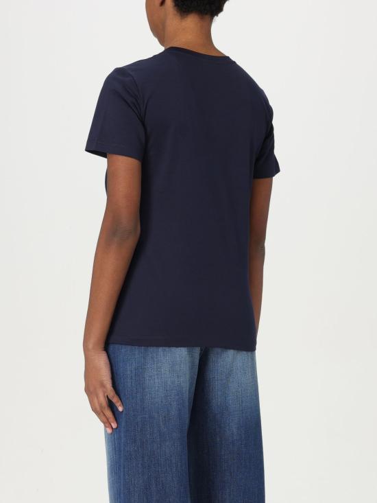 25FW 돈답 반팔 티셔츠 S746JF0271DFZ4 890 Blue - DONDUP