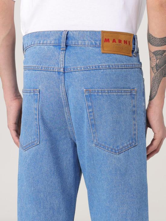 25FW 마르니 데님 팬츠 PUJU0021A2USCW91 BDB44 Blue - MARNI