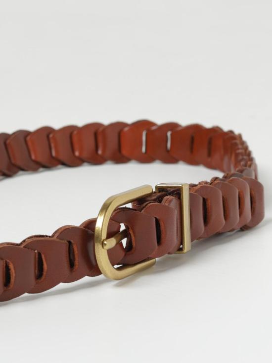 25FW 프레임 슬림 벨트 WS24ABT009 WHSV Brown - FRAME