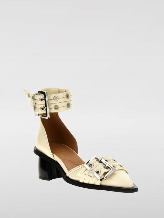 25SS 가니 힐/펌프스 S2902 135 White - GANNI