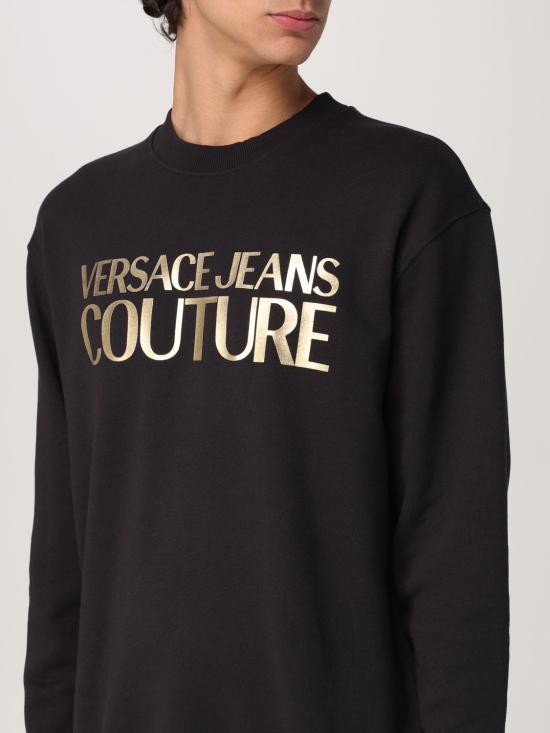 25SS 베르사체 긴팔 티셔츠 78GAIT05CF01T G89 Black - VERSACE