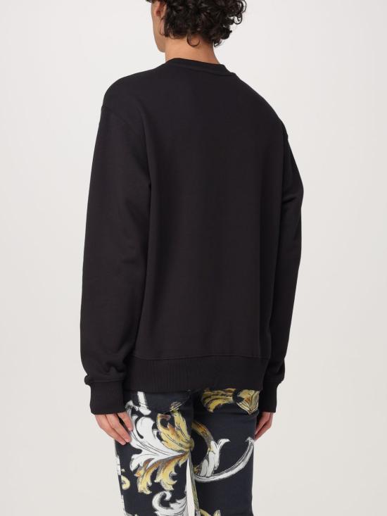 25SS 베르사체 긴팔 티셔츠 78GAIT05CF01T G89 Black - VERSACE