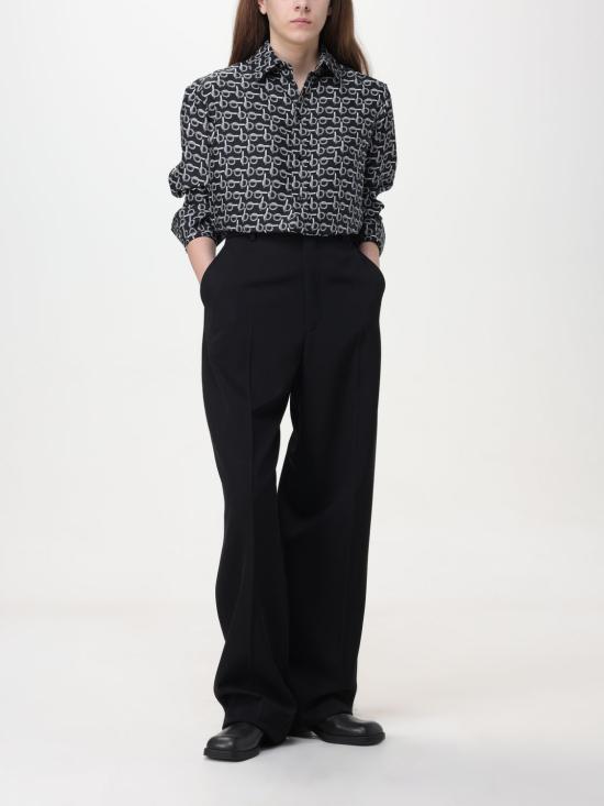 25FW 버버리 프린트 실크 셔츠  8090732 Silver - BURBERRY