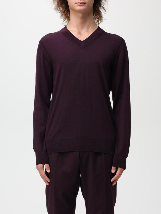  파올로페코라 스웨터 A009F001 4551 Burgundy