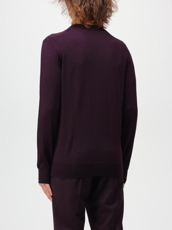  파올로페코라 스웨터 A009F001 4551 Burgundy - PAOLO PECORA