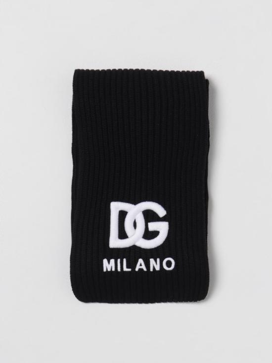 25FW [키즈] 돌체앤가바나 스카프 LBKAD1JCVK6 N0000 Black